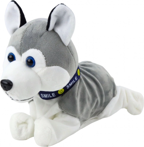 Interaktívny plyšový psík Husky