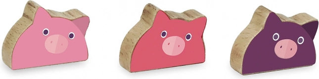 Roztomilé postavičky prasiatok