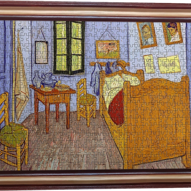 Umelecké puzzle do rámu Spálňa v Arles 500 dielikov