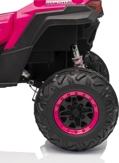 Detský elektromobil Buggy Madman UTV-MX ružový