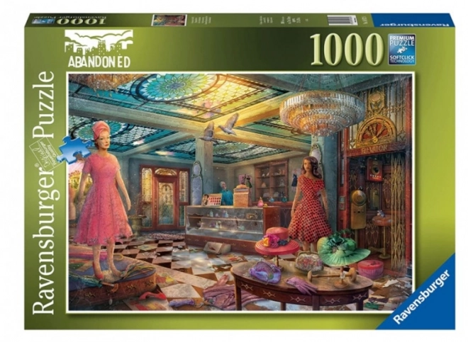 Ravensburger - Puzzle 1000 dielikov: Opustený obchod