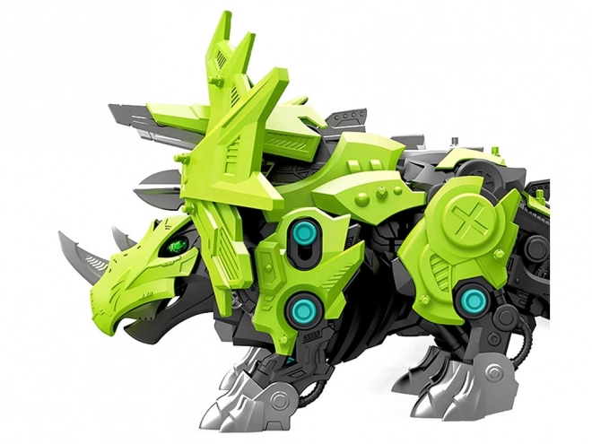 Mechanický model skladačky Triceratops Robot