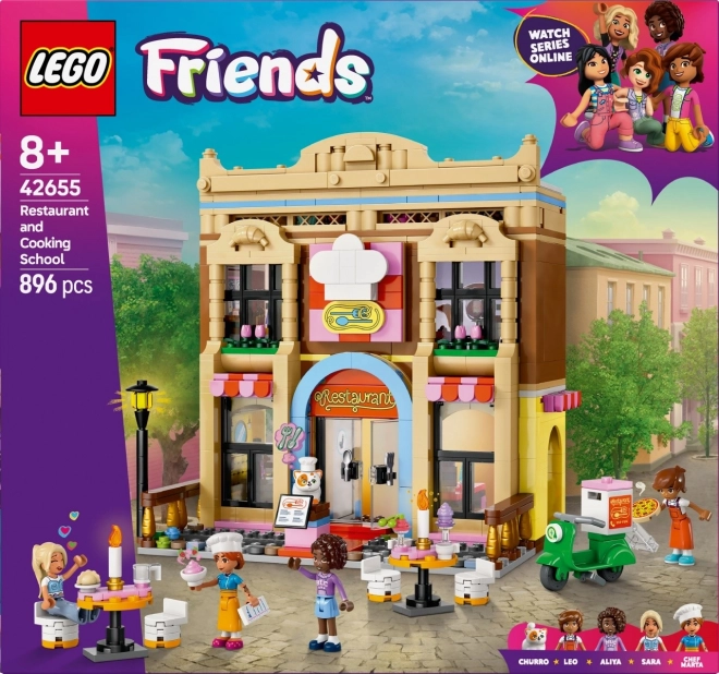 Reštaurácia a škola varenia LEGO Friends