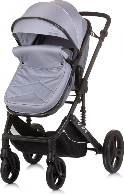 Chipolino kočík kombinovaný Amore 2v1 Ash Grey