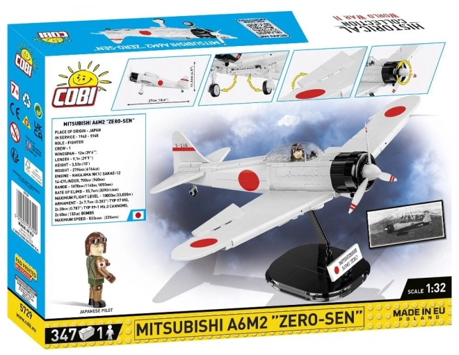 Cobi II WW Mitsubishi A6M2 Zero-Sen