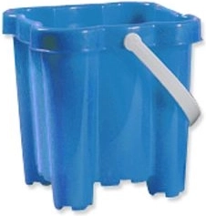 Androni vedro hrad so 4 vežami 16 cm – Modrý
