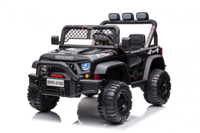 Detské auto Jeep Geoland 24V 4x4 čierne