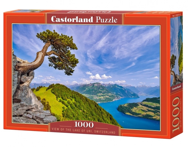 Puzzle 1000 dielikov Jazero Uri Švajčiarsko