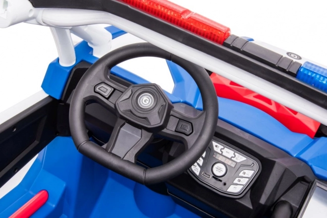 Detské policajné vozidlo na batériu 4x4 Buggy XB-2118