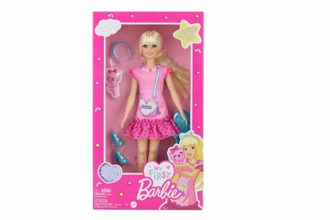 Moja Prvá Barbie s pohyblivými končatinami a mačičkou