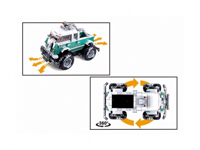 Sluban R/C Monster SUV na diaľkové ovládanie