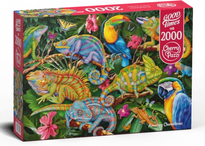 Puzzle Úžasní chameleoni 2000 dielikov