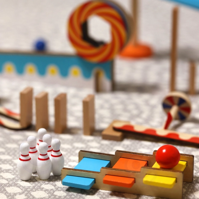 Drevené domino kocky Tooky Toy