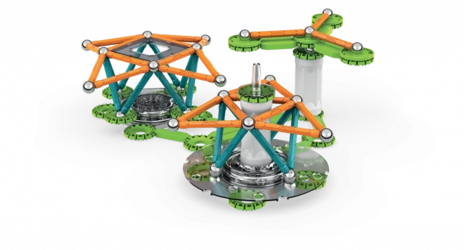 Geomag Mechanics Pohyblivé Magnetické Kolesá 160 Dielikov