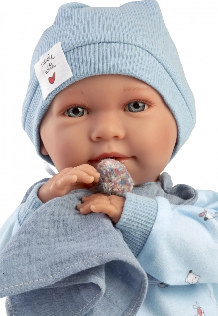 Oblečenie pre bábiku bábätko New Born veľkosť 40–42 cm s doplnkami