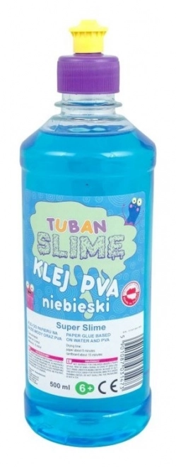 Kreatívny farebný lepidlo PVA 500 ml modrý