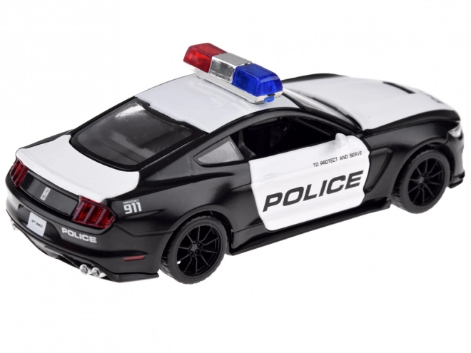 Policajné auto Ford Shelby GT350 s efektmi