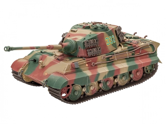 Plastikový model tanku Tiger II Henschelova veža