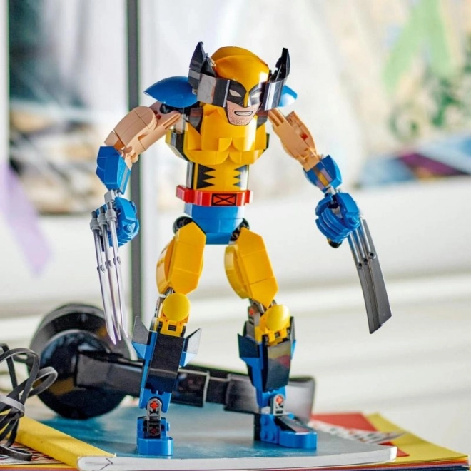 LEGO Marvel Wolverine - Sestaviteľná figúrka