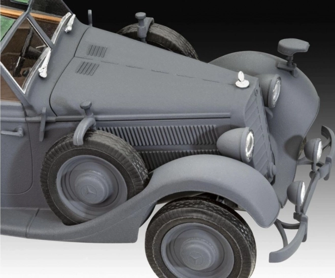 Plastikový model mercedes-benz 320 cabriolet 1/35