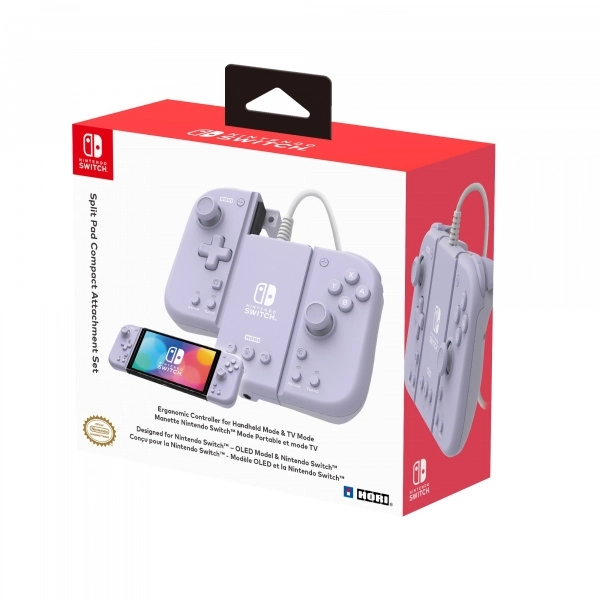 Herný ovládač HORI Split Pad Pro Levanduľový