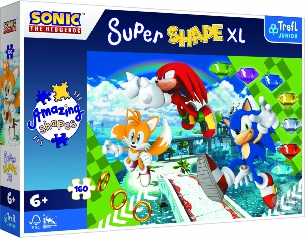 Puzzle Šťastný Sonic