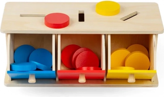 Bigjigs Toys triediaca krabička podľa farieb