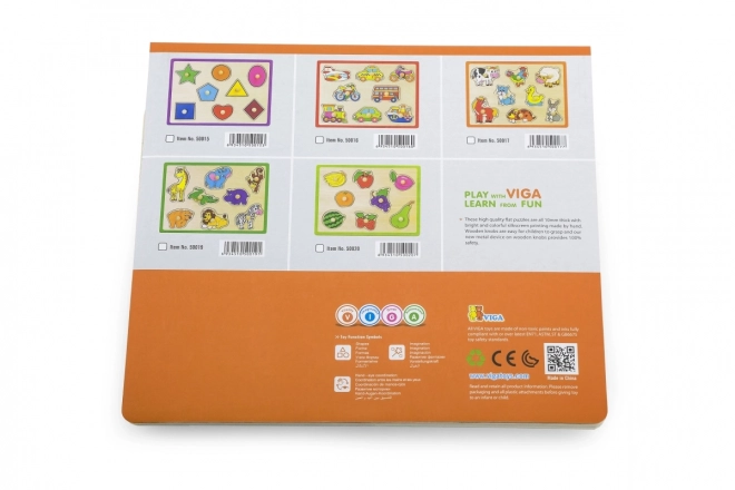Drevené puzzle Farma zvierat Viga