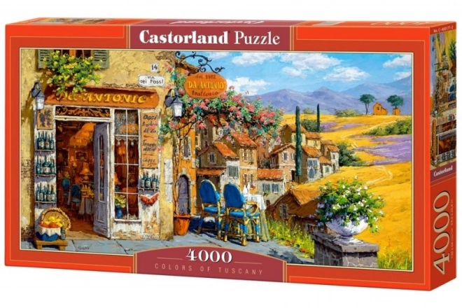Puzzle s motívom Toskánskych farieb