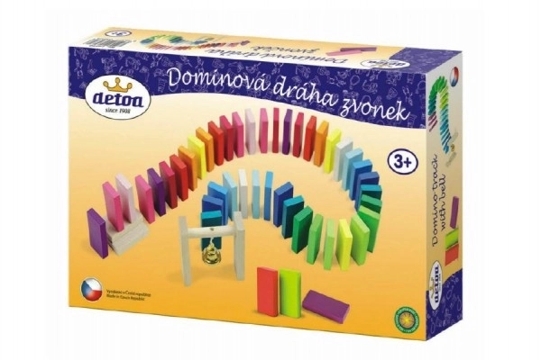 Domino dráha so zvončekom 95 ks