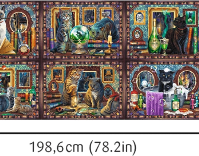 Puzzle TREFL Magické Kocky 9000 Dielikov
