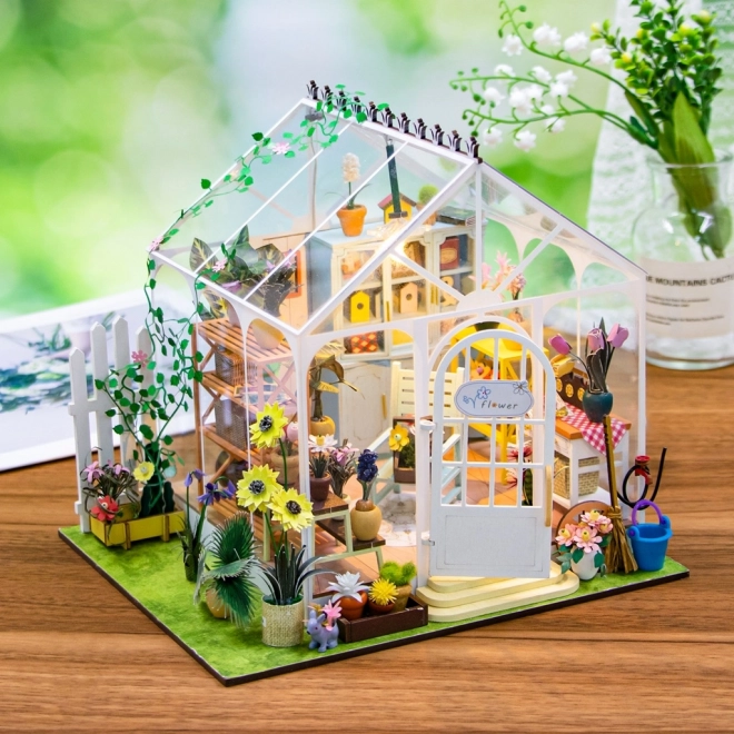 2Kids Toys miniatúrny domček Rozkvitnutý altánok