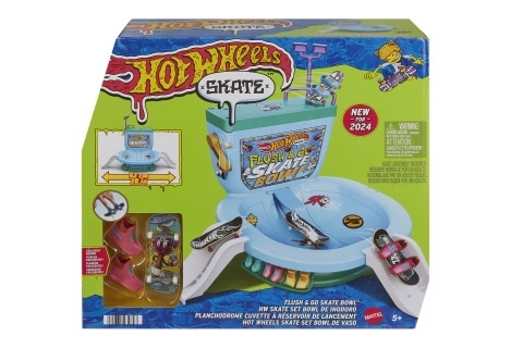 Hot Wheels Skate Splachovací Fingerboard Skatepark