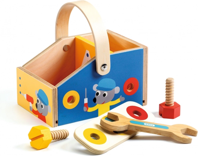 Učenie hrou: skrutkovanie a stavaníe