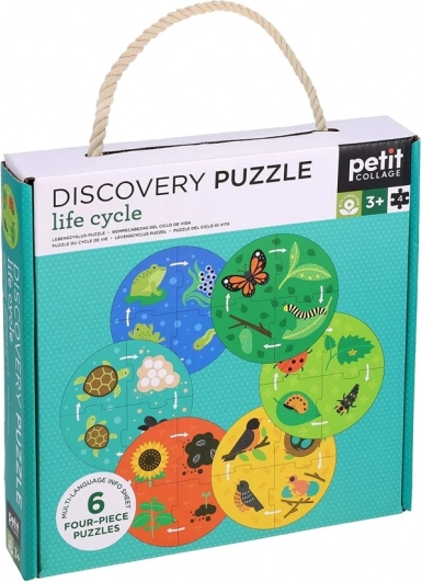 Petit Collage Puzzle Objaviteľov Kolobeh Života