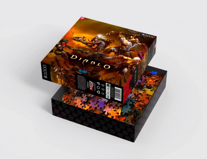 Puzzle Diablo - Súboj hrdinov 1000 dielikov