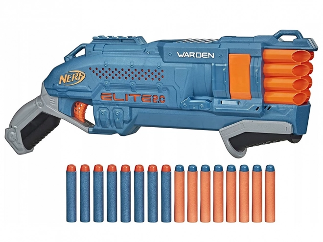 Nerf Elite 2.0 Veľký ľahký pištoľový set + 16 nábojov pre deti