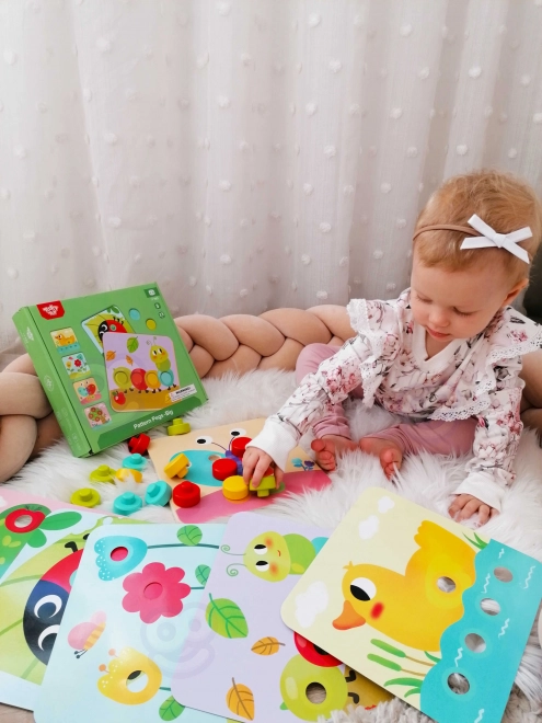 Detská skladačka zvieratká Tooky Toy