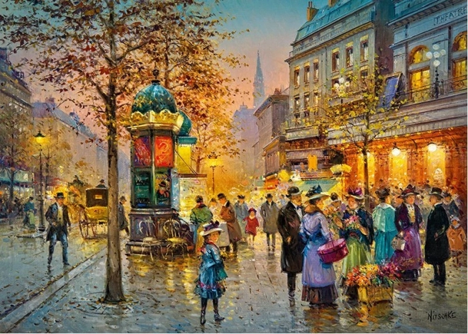 Puzzle Parížsky bulvár 1000 dielikov