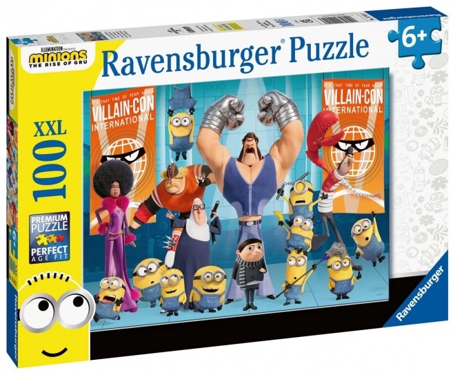 Ravensburger Puzzle Mimoni 2: Padouch prichádza XXL 100 dielikov