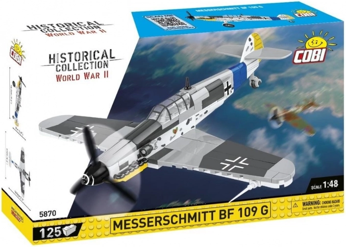 Stavebnica lietadla Messerschmitt Bf 109 G 1:48 COBI