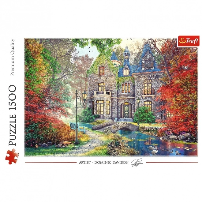 Puzzle Jesenný Domček 1500 Kúskov