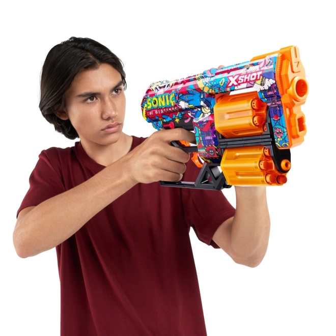 Dvojitý bubnový zásobník pre nepretržitú akciu