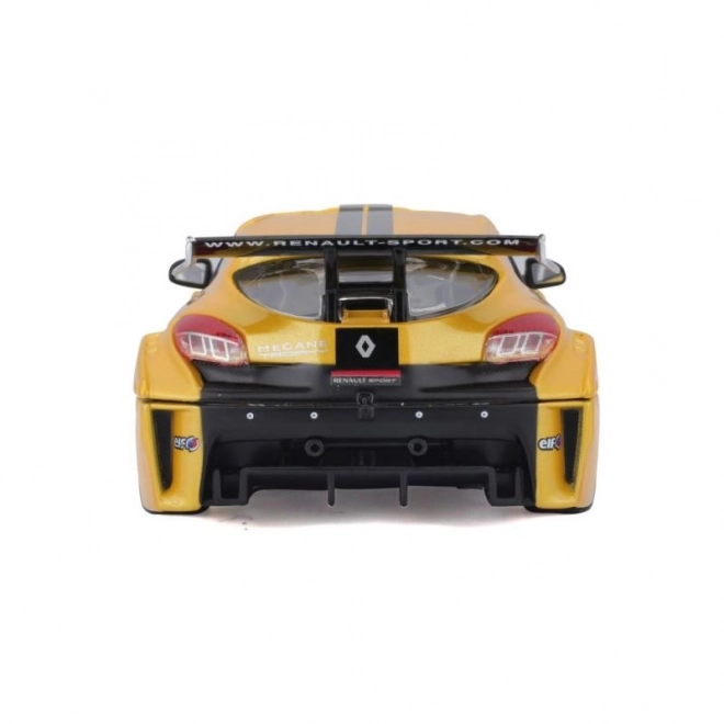 Bburago model Renault Mégane Trophy 1:24 Metalická žltá 18-22115