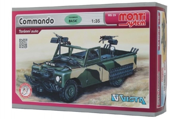 Model tanku Commando