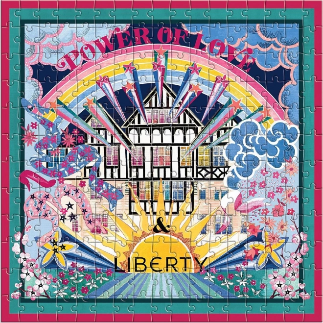 Čtvercové puzzle Liberty: Síla lásky