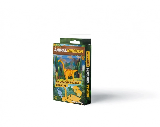 EscapeWelt 3D drevené puzzle Brontosaurus