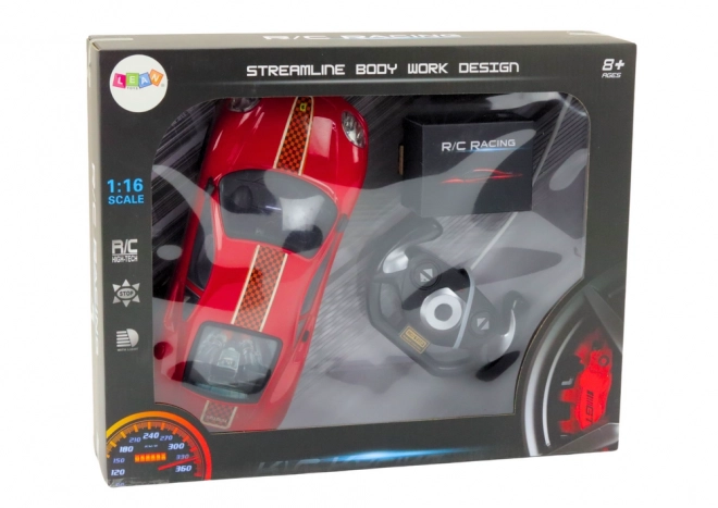 Auto na diaľkové ovládanie RC 1:16 červené