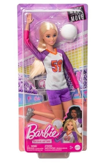 Barbie športovkyňa - volejbalistka