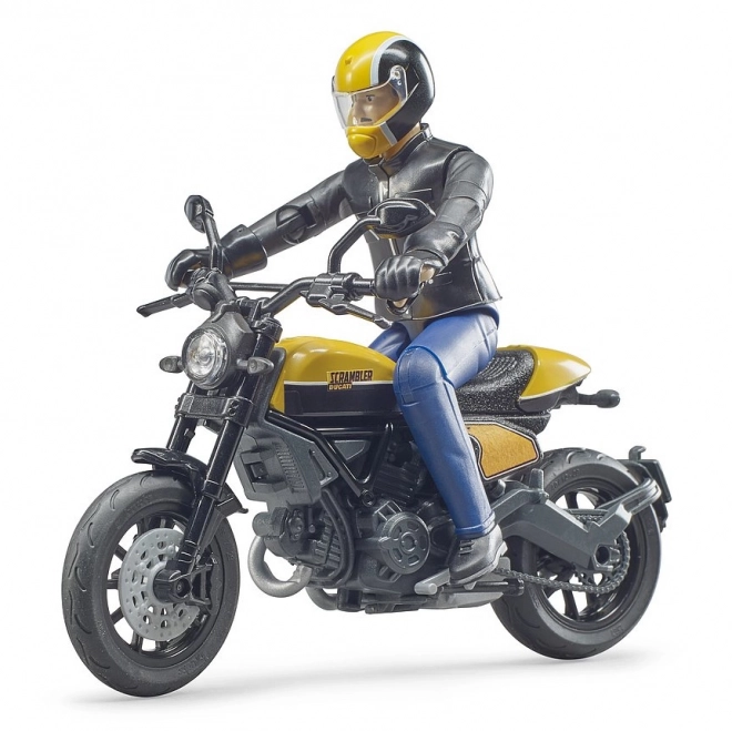 Motorka Scrambler Ducati s jazdcom